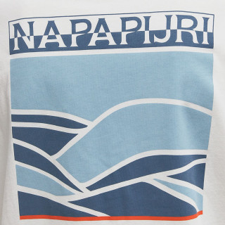Napapijri Bluzë S-SOVANA SS 206 WHITE HERON 