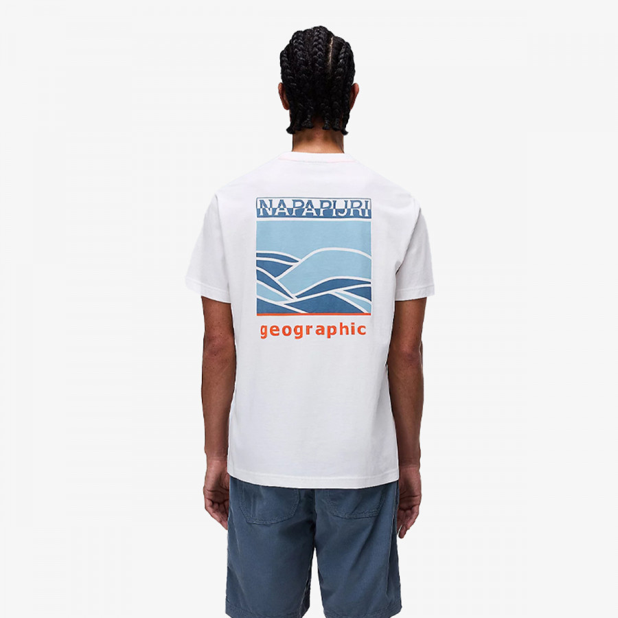 Napapijri Bluzë S-SOVANA SS 206 WHITE HERON 