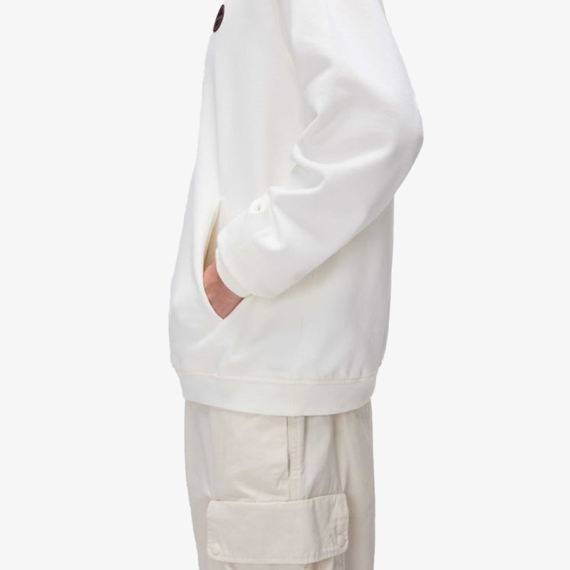Napapijri Bluza B-BADGE H WHITE HERON 