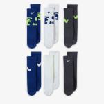 Nike Çorape Y NK ED CSH CREW 6P - 144 GFX 