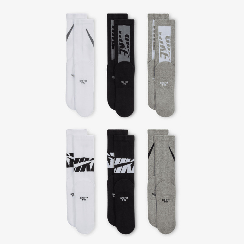 Nike Çorape Y NK EVERYDAY CUSH CREW 6PR - GFX 